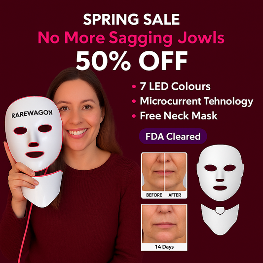 omnilux led mask/ current body led mask/ led mask/ face mask/ redlight therapy